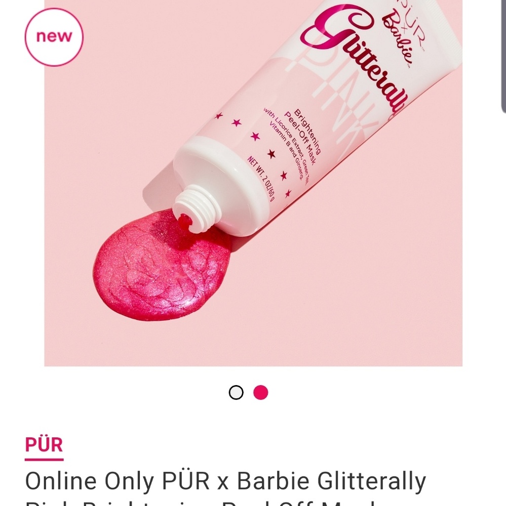 PÜR X Barbie Glitterally PINK
Brightening Peel-Off